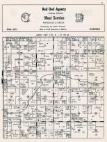 Arne Township, Benson County 1957